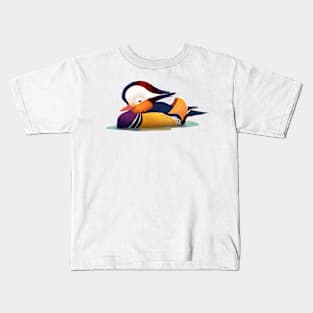 Mandarin duck Kids T-Shirt